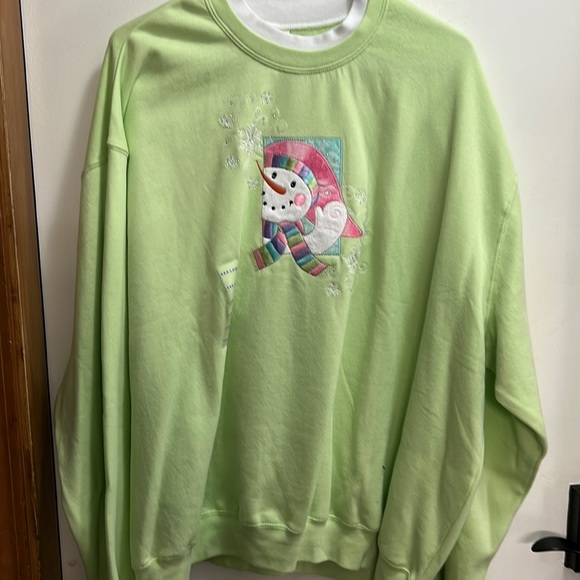 Decorated Originals Snowman Sweatshirt 